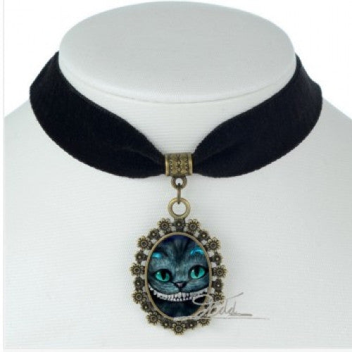 White Rabbit The Hatter Vintage Statement Necklaces