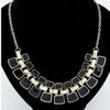 Long Plated Enamel Statement Bling & Fashion Necklace For Women