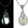 Water Drop Locket Neckalces