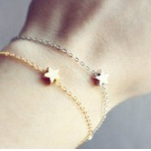 2015 Fashion Style Charm Women Simple Star Bracelet