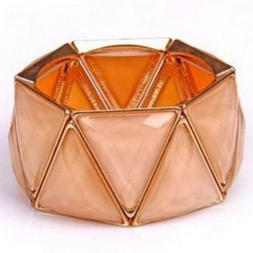 Choker Bracelet Elasticity Exaggerated Gold Alloy