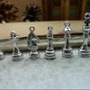 Chess Charm Pendant Findings Antique Silver